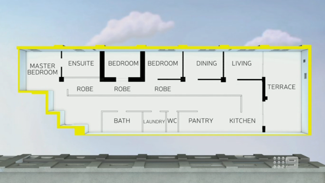 The Block 2016 Apartment Choices & Floorpans The Block 2018