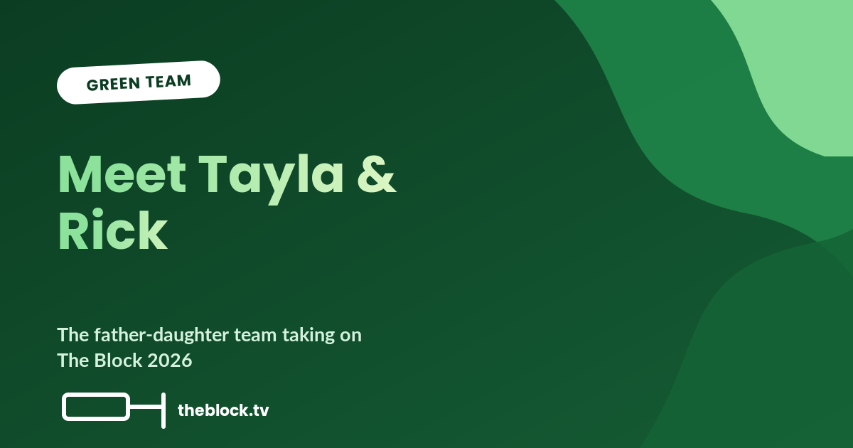 Meet Tayla and Rick Peroomal: The Father-Daughter Team Taking On The Block 2026